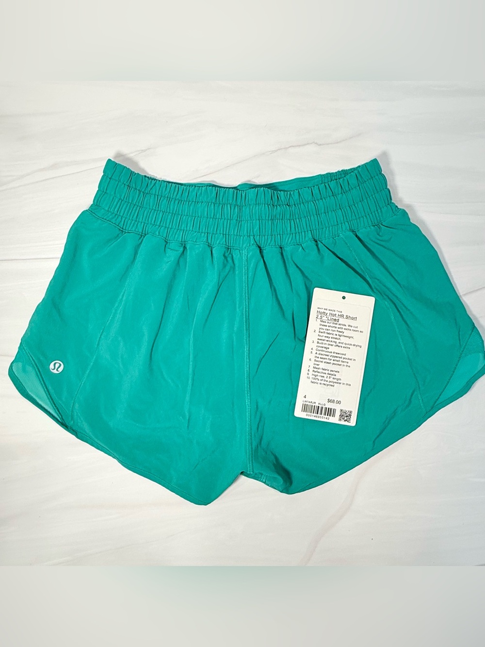 Lululemon Bundle Women’s Hotty Hot Shorts Pink, Teal, Coral, Black Size 4 - Picture 7 of 16